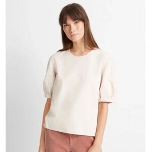 Club Monaco Cream Blouse